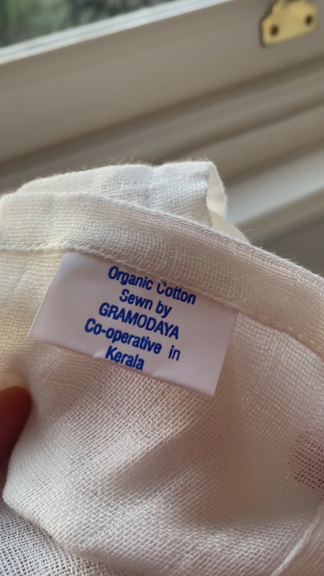 gots certified organic cotton face cloth muslin cloth